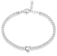 Armband Stroili Oro Dame in Stahl Cristallo 1685843